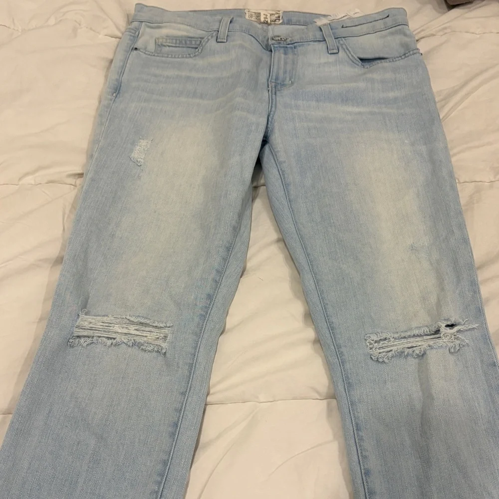 Current Elliott Womens Stiletto Jeans Mid Day Destroy size 29